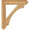 Ekena Millwork Legacy Arts & Crafts Rough Sawn Bracket, Western Red Cedar, 6"W x 38"D x 42"H BKT06X38X42LEC03RWR - alternate 2
